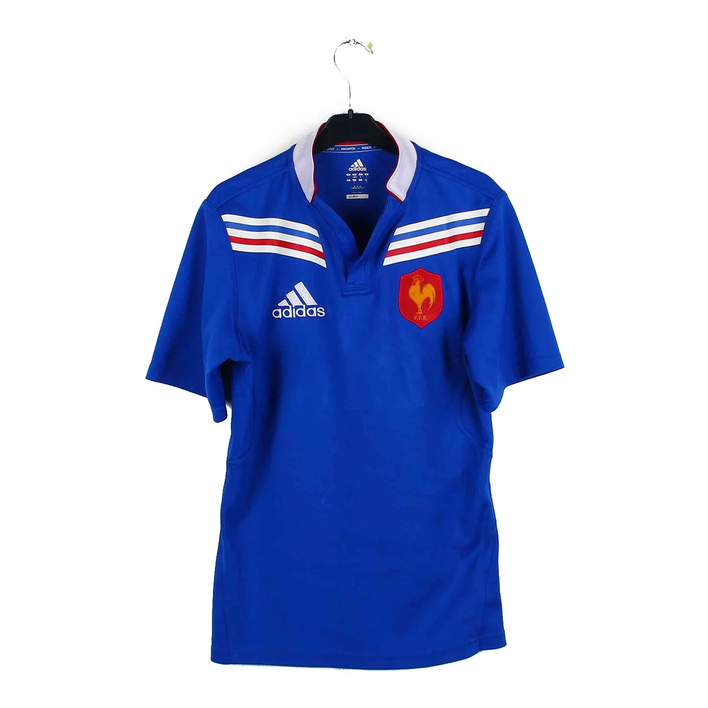 Maillot de rugby Adidas FFR bleu