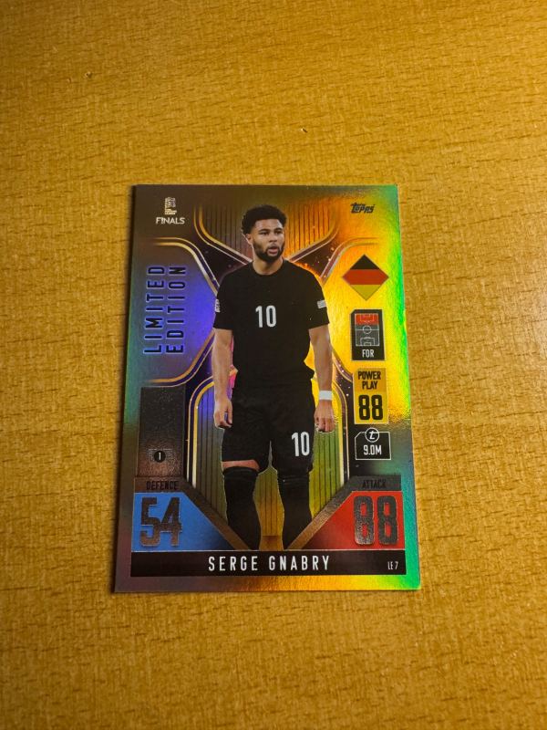 Carte gnabry Germany Topps